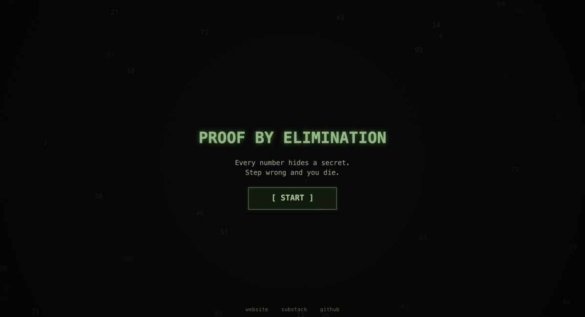Proof by Elimination